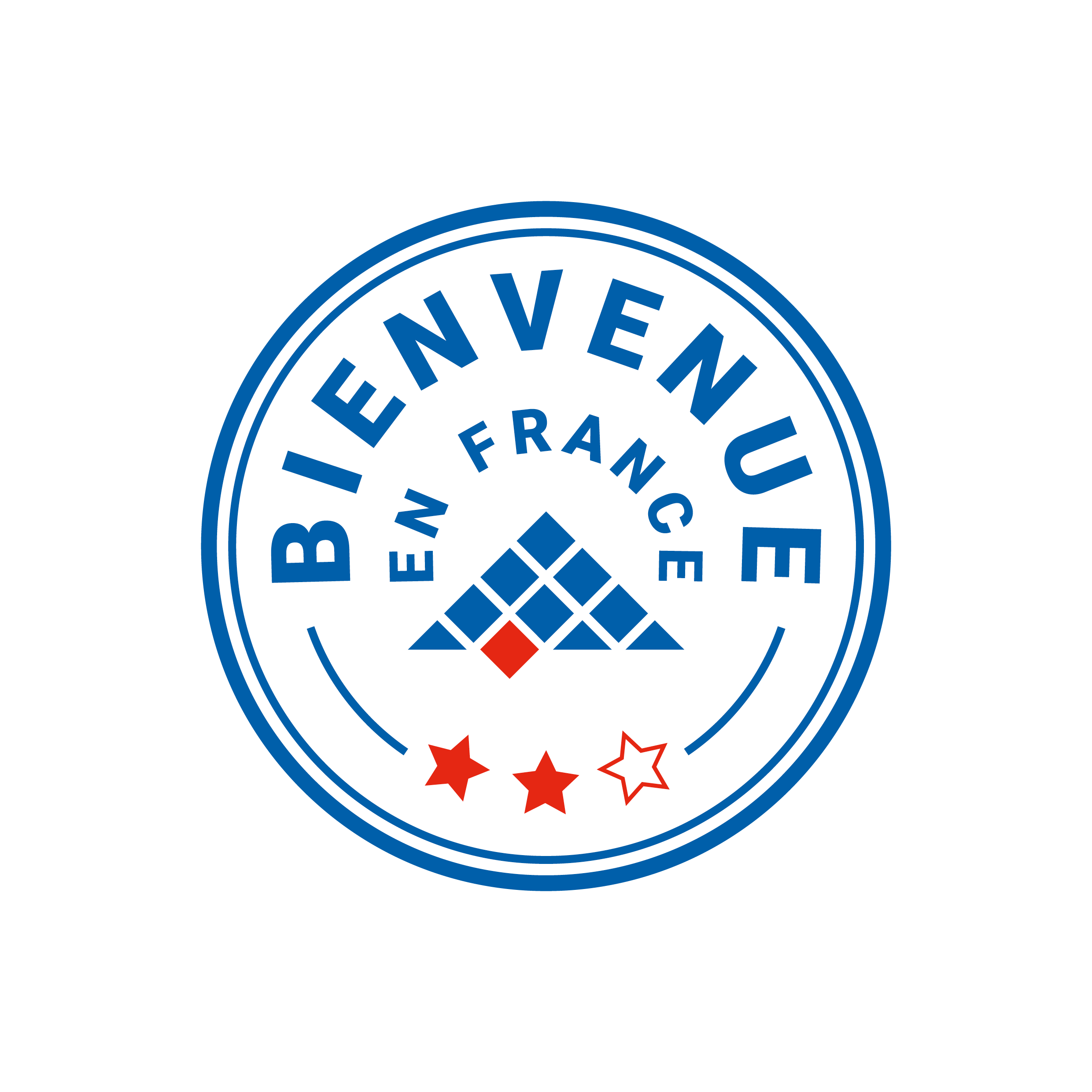 Logo Bienvenue en France 2 étoiles
